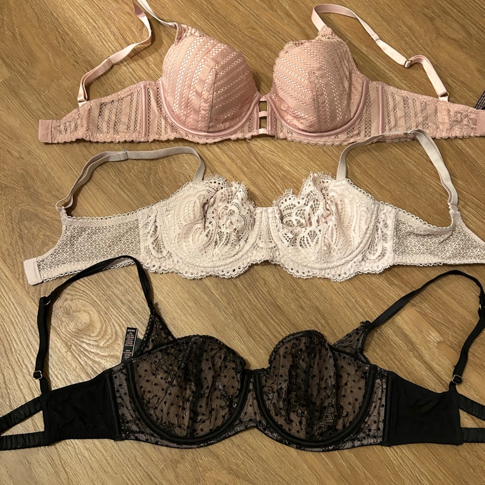 Elegant Lace Bra Set - Victoria’s Secret 34D